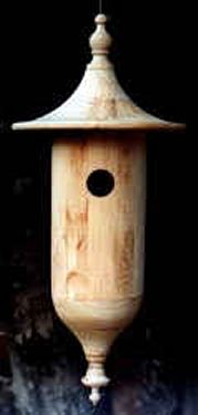 Garden Design Birdhouse - Hanging / Natural