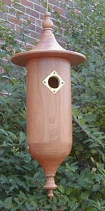Garden Design Birdhouse - Hanging / Stained Item