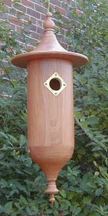 Garden Design Birdhouse - Hanging / Stained Item