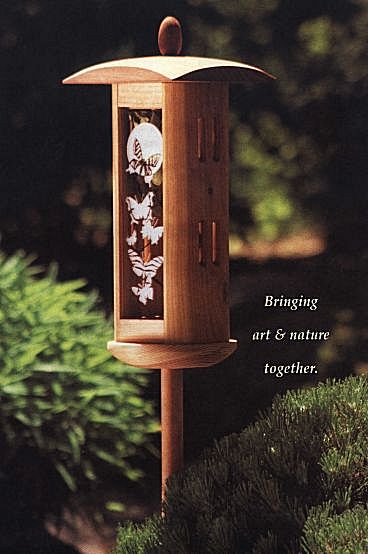 Bird Central Butterfly House Standing Butterfly Box