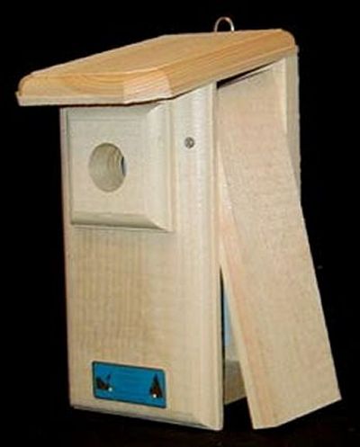 Bluebird House with Plexiglass