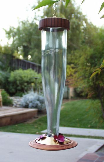 Crystal Humming Bird Feeder