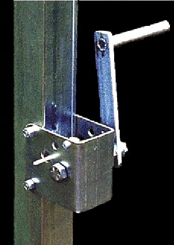Winch and Pole for Purple Martin Houses